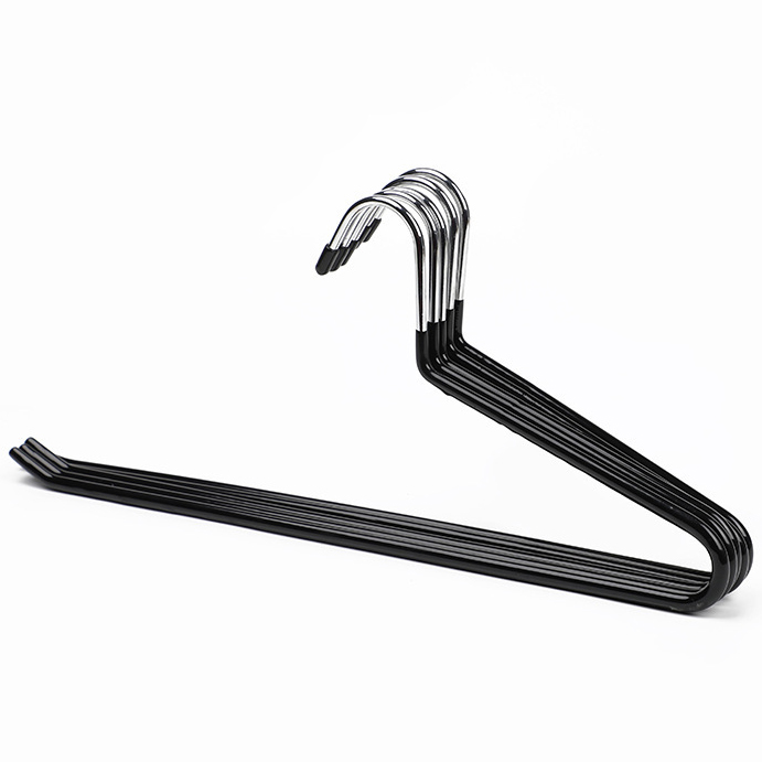 Black Vinyl Coated Metal Hangers
