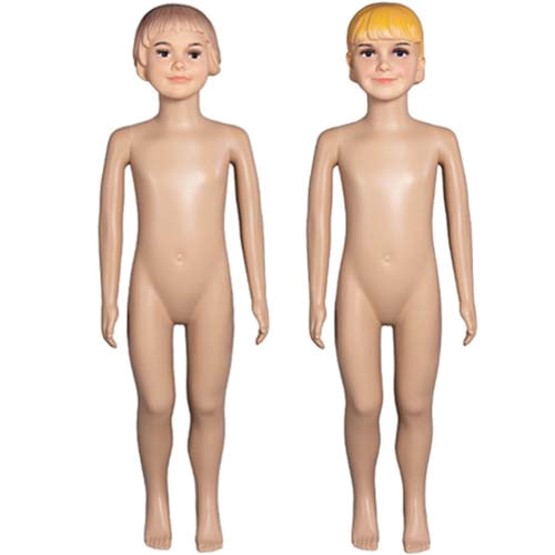 Children's full body mannequin with head