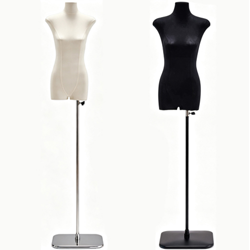 Fabric Covered Female Torso Mannequin