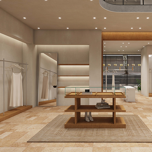 Retail Wooden Display Table