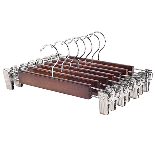 Walnut Wooden Trouser Hangers